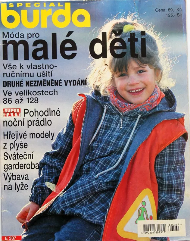 Burda - Móda pro malé děti E387 -CZ- časopis se střihy