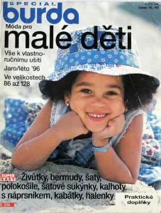 Burda - Móda pro malé děti jaro/léto 1996 -CZ- časopis se střihy 