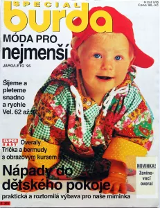 Burda - Móda pro nejmenší jaro/léto 1995 -CZ- časopis se střihy
