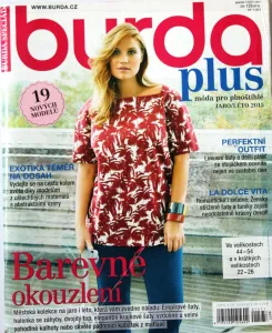 Burda PLUS 1/2015 -CZ- časopis se střihy