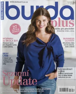 Burda PLUS 5/2016 -CZ- časopis se střihy