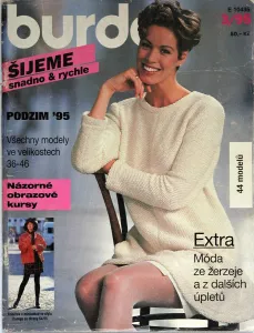 Burda - Šijeme snadno a rychle 3/1995 -CZ- časopis se střihy