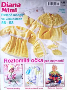 Diana BABY - Pletené modely vel. 56-98 -CZ