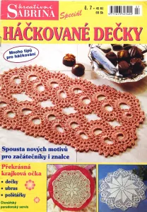 Háčkované dečky č. 7 -CZ-