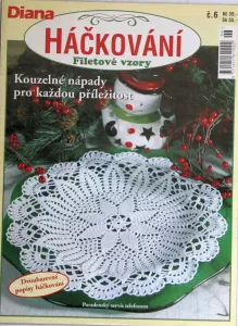 Háčkování - Filetové vzory č. 6 -Nápady pro každou příležitost