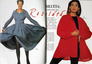 NEUE MODE 1/1991 -CZ- ukázka z časopisu