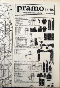 PRAMO 11/1986 -N- střihová příloha v češtině