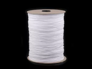 Pruženka kulatá Ø2 mm měkká - 2 barvy - Černá (Gs70) Pruženka kulatá Ø2 mm měkká - bílá