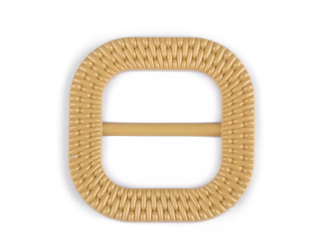 Spona na opasky průvlek 40 mm - béžová písková