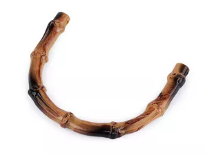 Ucha plastová na tašky - imitace bambusu