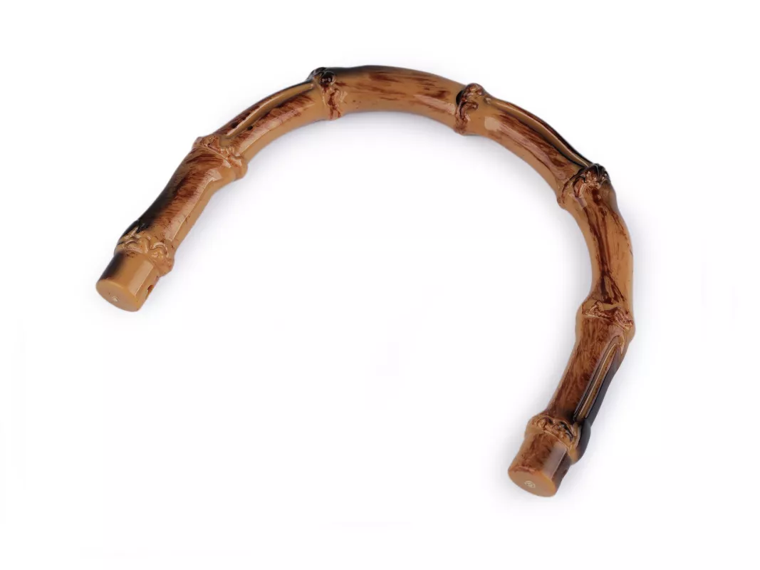 Ucha plastová na tašky - imitace bambusu