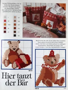 Anna - Křížkové vyšívání E486 -N- časopis s přílohou Burda Anna - Křížkové vyšívání E486 -N- ukázka z časopisu