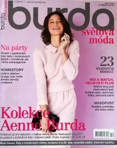 Burda 1/2013 -CZ- časopis se střihy