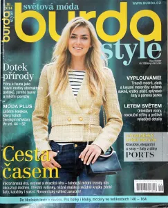 Burda 10/2014 -CZ- časopis se střihovou přílohou