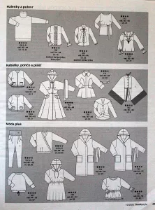 Burda 10/2020 -CZ- přehled střihů 2
