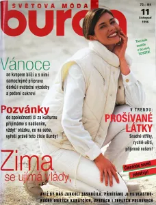 Burda 11/1996 -CZ- časopis se střihy