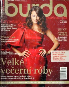 Burda 11/2009 -CZ- časopis se střihovou přílohou