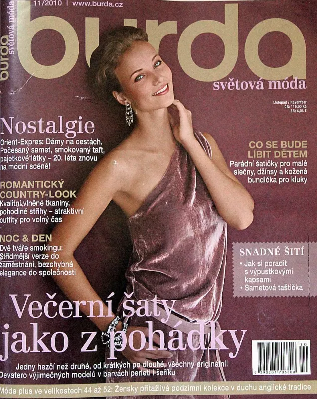 Burda 11/2010 -CZ- časopis se střihy