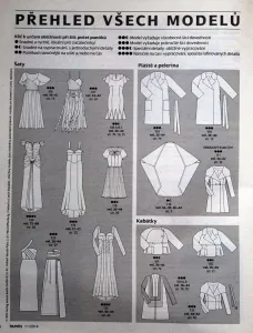 Burda 11/2014 -CZ- přehled střihů 1