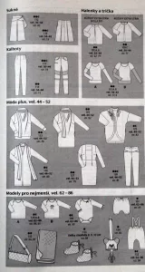 Burda 11/2014 -CZ- přehled střihů 2