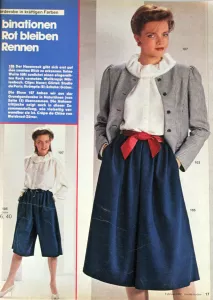 Burda 2/1982 -N- RETRO - časopis se střihy - ukázka 1