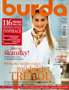 Burda 2/2009 -CZ- časopis se střihovou přílohou