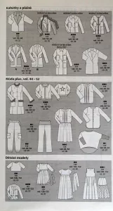 Burda 2/2015 -CZ- časopis se střihy Burda 2/2015 -CZ- přehled střihů 2