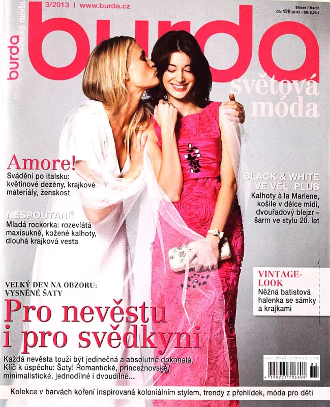 Burda 3/2013 -CZ- časopis se střihy