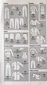 Burda 4/2013 -CZ- časopis se střihy Burda 4/2013 -CZ- přehled střihů 2