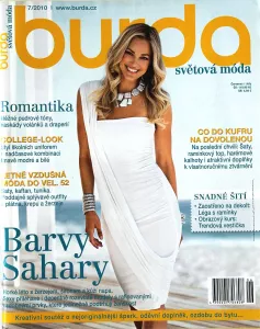 Burda 7/2010 -CZ- časopis se střihy