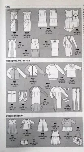 Burda 8/2014 -CZ- přehled střihů 2