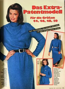 Burda 9/1981 -N- ukázka z časopisu 2