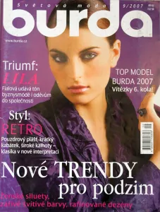 Burda 9/2007 -CZ- časopis se střihy
