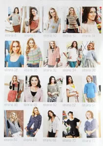 Burda - Kreativní pletení 3/2013 -CZ- Nejkrásnější barvy léta Burda - Kreativní pletení 3/2013 -CZ- přehled modelů 1