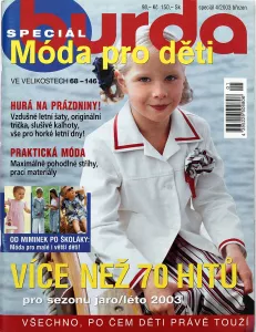 Burda - Móda pro děti 4/2003 pro velikosti 68-146