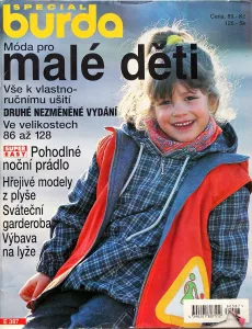 Burda - Móda pro malé děti E387 -CZ- časopis se střihy