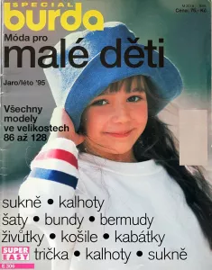 Burda - Móda pro malé děti Jaro/Léto 1995 -CZ- časopis se střihy