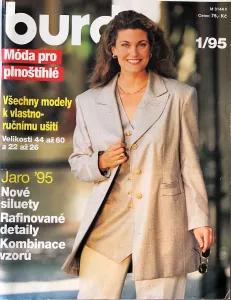 Burda pro plnoštíhlé 1/1995 -CZ- časopis se střihy