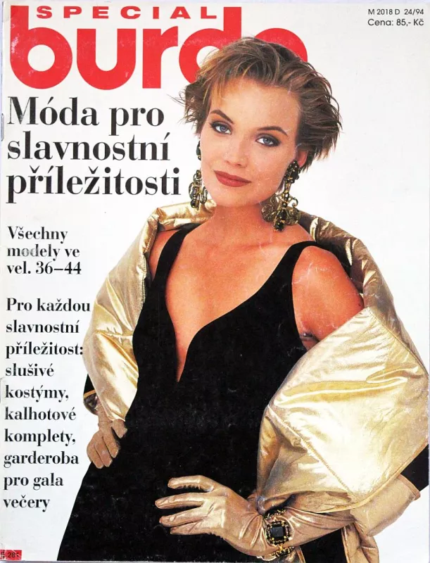 Burda - Móda pro slavnostní příležitosti E281 -CZ- časopis se střihy