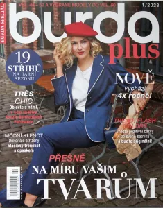 Burda PLUS 1/2023 - časopis se střihy - jarní vydání