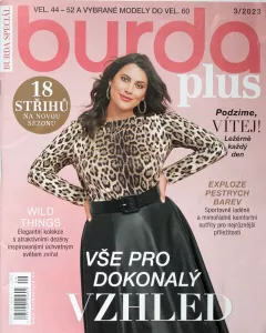 Burda PLUS 3/2023 -CZ- časopis se střihy - podzimní vydání