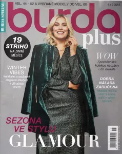 Burda PLUS 4/2023 -CZ- časopis se střihy 