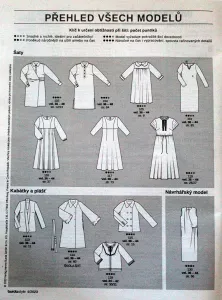 Burda 4/2023 -CZ- přehled střihů 1