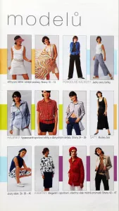 Burda - Začínáme se šitím 7/2002 -CZ- časopis se střihy Burda - Začínáme se šitím 7/2002 -CZ- časopis se střihy - přehled modelů 2
