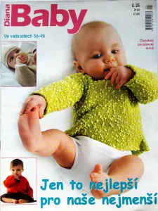 Diana BABY č. 25 -CZ- časopis s rozkresy