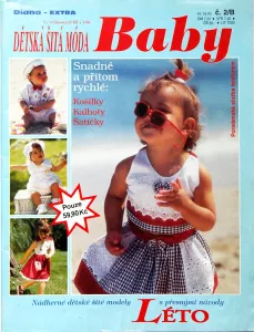 Diana - Dětská šitá móda "BABY" -CZ- časopis se střihy