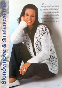 Diana - Háčkovaná móda č. 27 -CZ- časopis s rozkresy Diana - Háčkovaná móda č. 27 -CZ- ukázka z časopisu