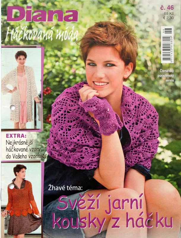 Diana - Háčkovaná móda č. 46 -CZ-