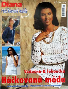 Háčkovaná móda č. 1 -CZ-