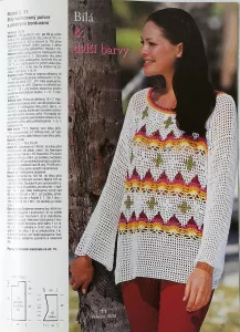 Diana - Háčkovaná móda č.4 -CZ- časopis s rozkresy Diana - Háčkovaná móda č.4 -CZ- ukázka